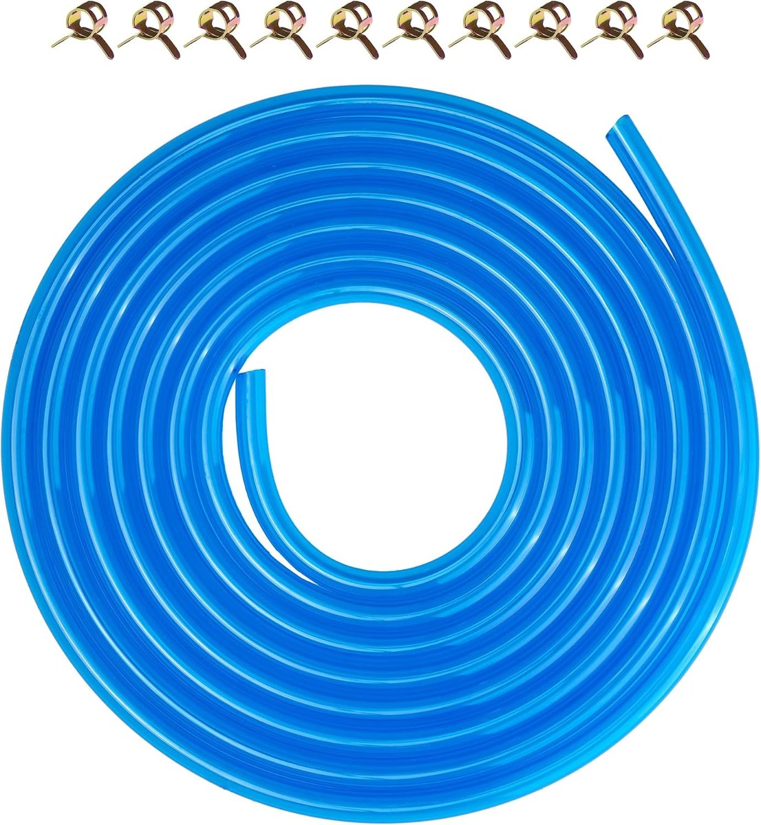 YGQ Clear Polyurethane Fuel Line, 3/16 in and 1/4 in