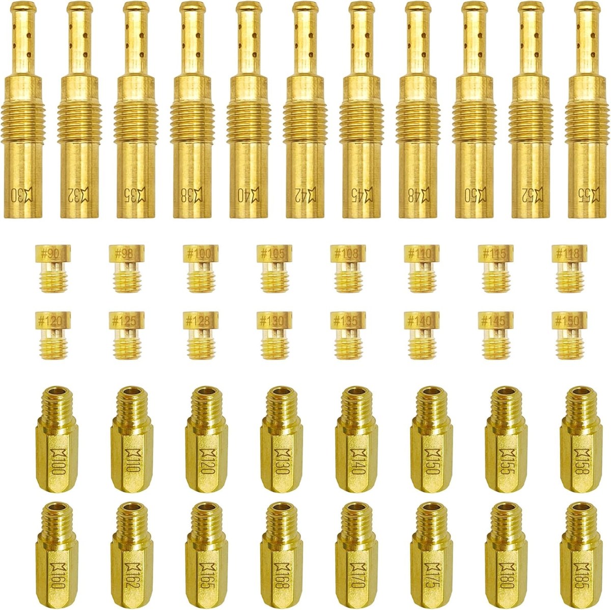 YGQ Keihin / Nibbi Jet Kits — PWK, FCR, PE, PJ, CVK